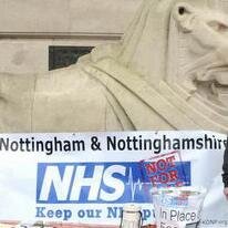 Nottingham & Nottinghamshire’s Keep Our NHS Public campaign  #LoveNHS Retweets are not necessarily an endorsement. #NHSblueheart💙 #FBNHS
