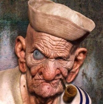 Grumpy old sailor