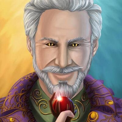 Sheogorath, príncipe daédrico de la locura y de otras cosas de las que no quiero hablar. ¡Maravilloso! Hora de celebrar... ¡Queso para todos!