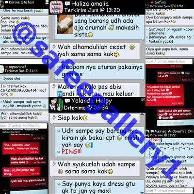 Trusted seller! Tersedia aneka Woman Stuff dengan harga Grosir | Happy Shopping ^^ | SMS 0817288238 (No Call) | 512155F2
