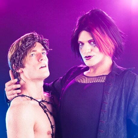 Coming to FringeNYC 2014!
When a demonic rockstar meets the Second Coming of Christ, Rapture is only the beginning. Prepare Ye for the Glamegeddon!