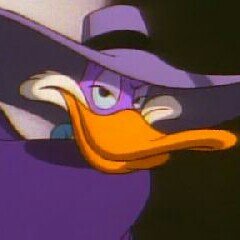 I am the terror that flaps in the night. I am the moldy cheese that is under the table. I am Darkwing Duck!
