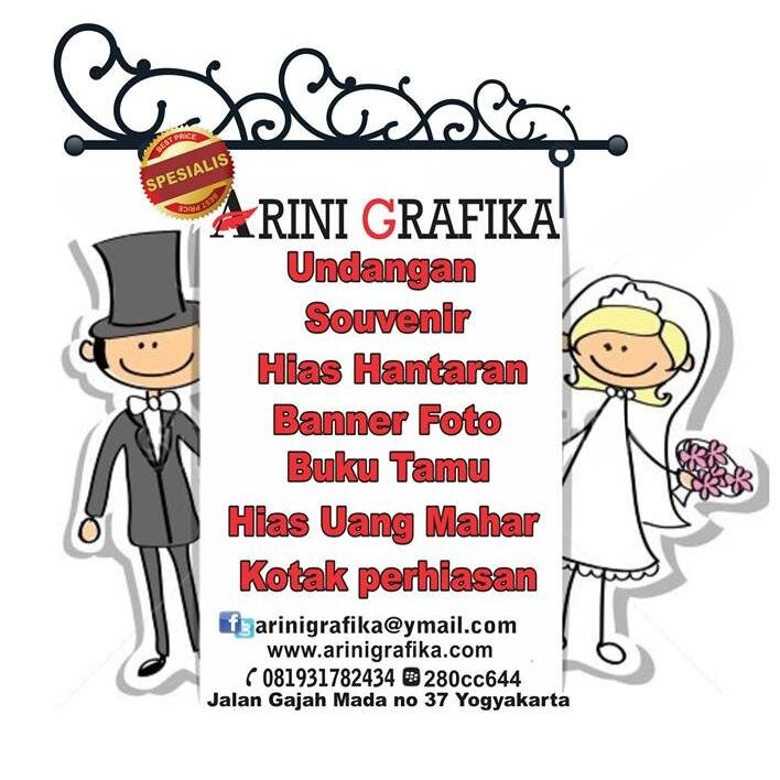 undangan, souvenir, hantaran