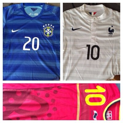 MaillotsD's profile picture. Vente de maillots avec short et flocage officiel, à prix discount. 35€. Livraison rapide, et bonne qualité assurée. Paiement sécurisé.