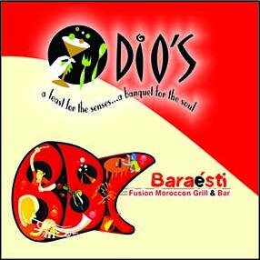 Dios is a theme Banquet lounge of fusion & Baraesti is a fusion moroccan theme Grill & Bar restaurant under the realm of Party Cruisers India Pvt Ltd