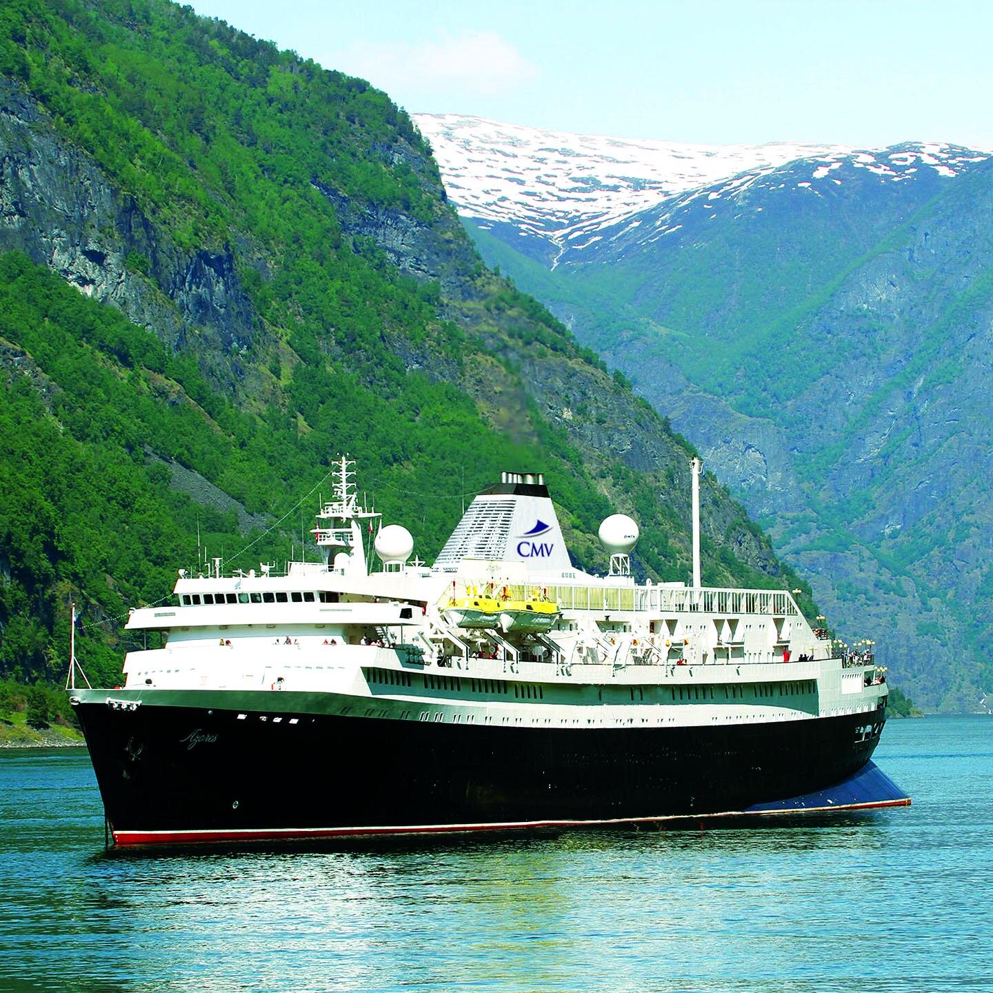MV Azores joining the @CMVoyages fleet January 2015, cruising from Bristol Avonmouth, Hull & London Tilbury