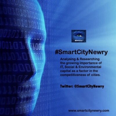 SmartCityNewry's profile picture. Analyzing & Researching the growing importance of IT, Social & Environmental capital as a factor in the competitiveness of cities.