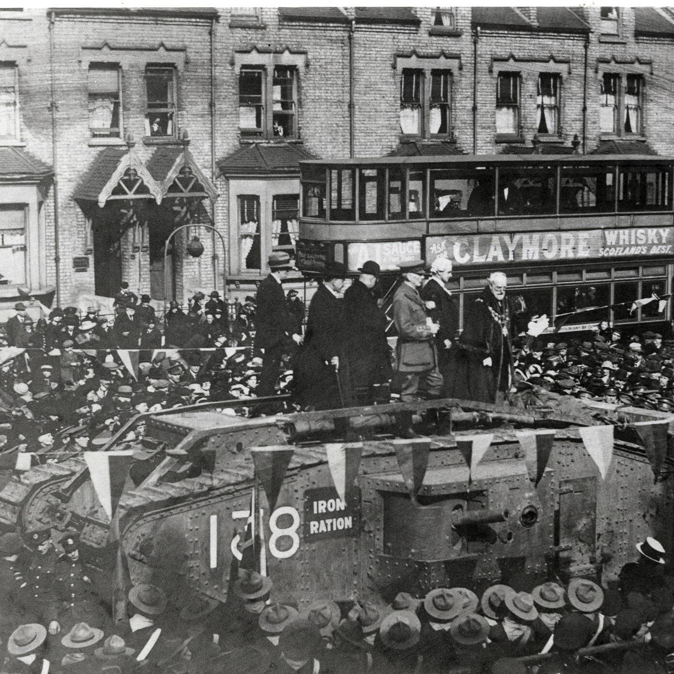 Marking the centenary of WW1 in the borough by regular updates on what happened 100 years ago from the archives.  
heritage@gll.org