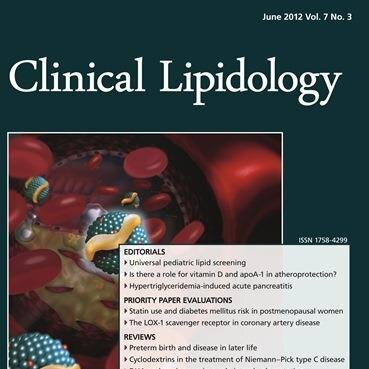 Journal covering clinical findings and analysis of future trends of the interplay of lipids in health and disease | Published by Future Science Group
