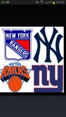 I have the world's greatest MRS and the 3 cats who r spoilt!!! #bleedblue #yankees4life #knicks #TeamMake$ #hustle