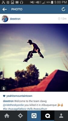 I skate, listen to music, and try to be happy. But some niggas didn't take in to consideration that, shut the fuck up.