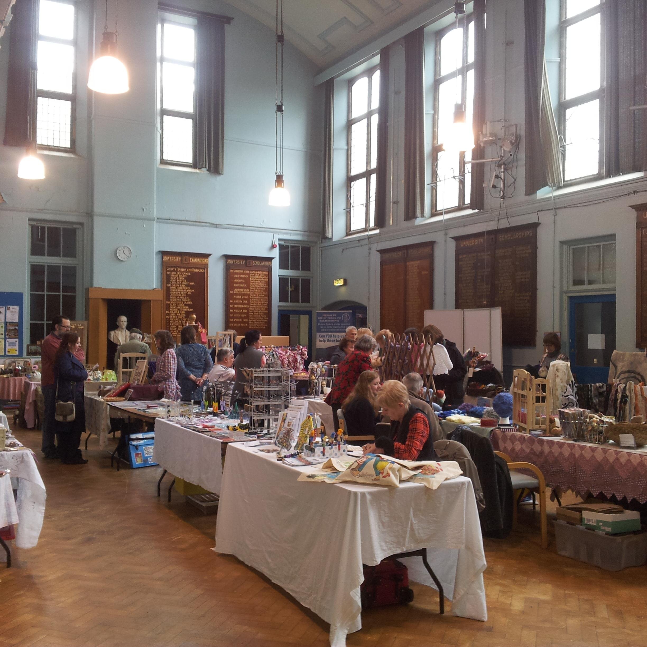 BelperArtMarket's profile picture. A monthly Art and Crafts Market and cafe.  10am -2 pm. Works by local artists and makers. Free entry. NEW TO 2014 MARKETS My Mother's Wardrobe Vintage stalls