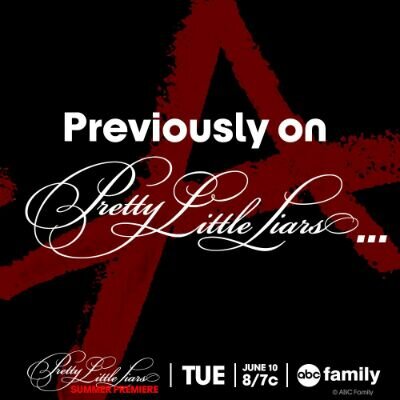 #pretty little liars #-A