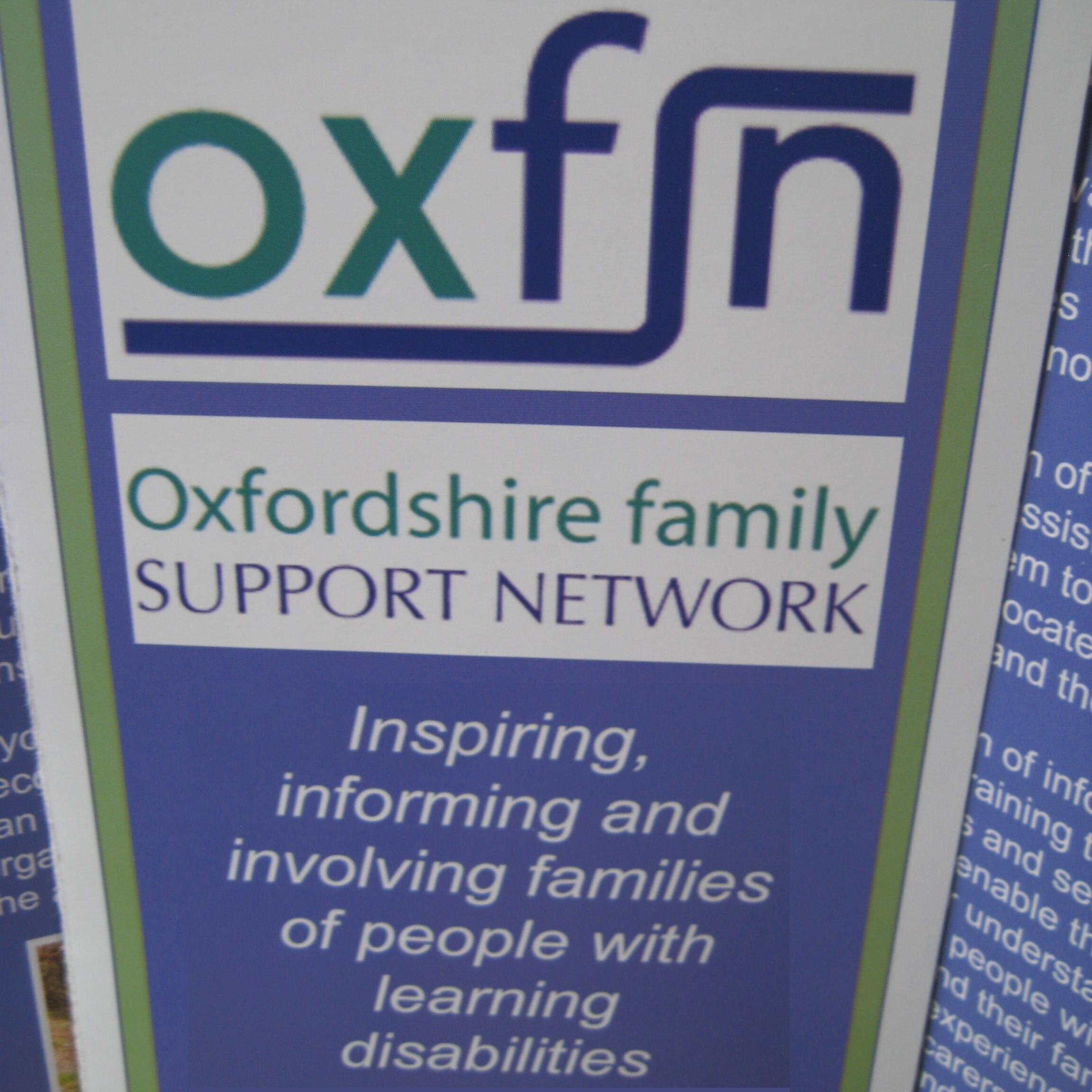 Inspiring, informing and involving families of people with learning disabilities in Oxfordshire.
