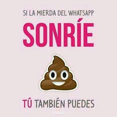 sara_nebril's profile picture. si la mierda del wathapp te sonrie tu tambien puedes sonreir
