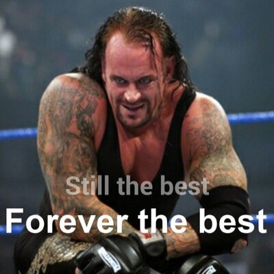 Biggest @Undertaker fan you will ever meet #BelieveinUndertaker and #BelieveinRomanReigns