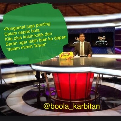 *Dengan saya mimin TOWEL* ini Akun PENGAMAT BOLA siap siap tim keBANGGAN kalian kita KRITIK dan kita kasih SARAN , kadang suka serius tapi banyak bercanda :)