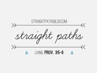 Blogging about living life - Proverbs 3:5-6.