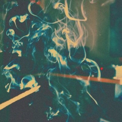 I take your gloom, I curl it up and puff it into plumes