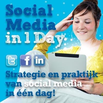 somin1day's profile picture. Social Media Masterclass start op 12 februari, 12 maart, 16 april 2015
3 modules met als thema’s Social Strategy, Social Business en Social Interaction