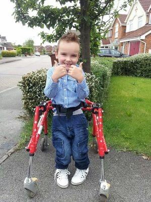 I'm a 7 year old twin  who suffers with Cerebral Palsey. Please check out my http://t.co/y3F5xERxHI for more information about the operation I need to walk.