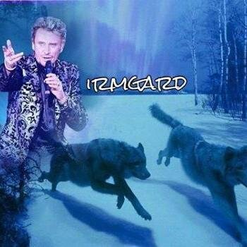 IrmgardPtak's profile picture. Accro à fond à Johnny Hallyday   Atteinte de johnnymania....je l'aime.....c'est  *** MON DIEU VIVANT*** ma seconde passion ***LES  LOUPS***