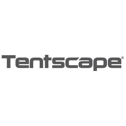 Tentscape®. The innovative Plug & Play stretch tent from Europe. Easy to set up and 100% customisable.