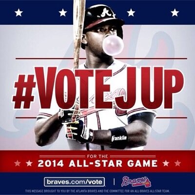 Trying to get Justin Upton to the All-Star game. #VoteJUp