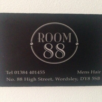 New Barbers in Wordsley. Walk in service & appointments available. 
88 High Street, Wordsley, Stourbridge
01384 401455
Room88wordsley@outlook.com