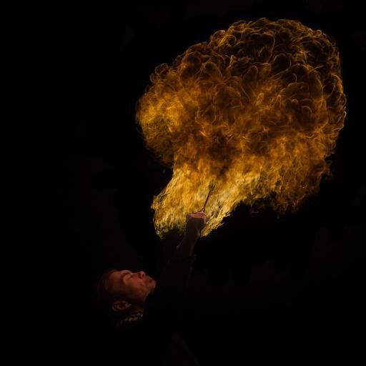 - Acrobate
- Equilibriste sur chaises
- Cracheur de feu
- Échassier
dans la compagnie 4 pieds 1 chaise et Les Croqueurs de Pavés