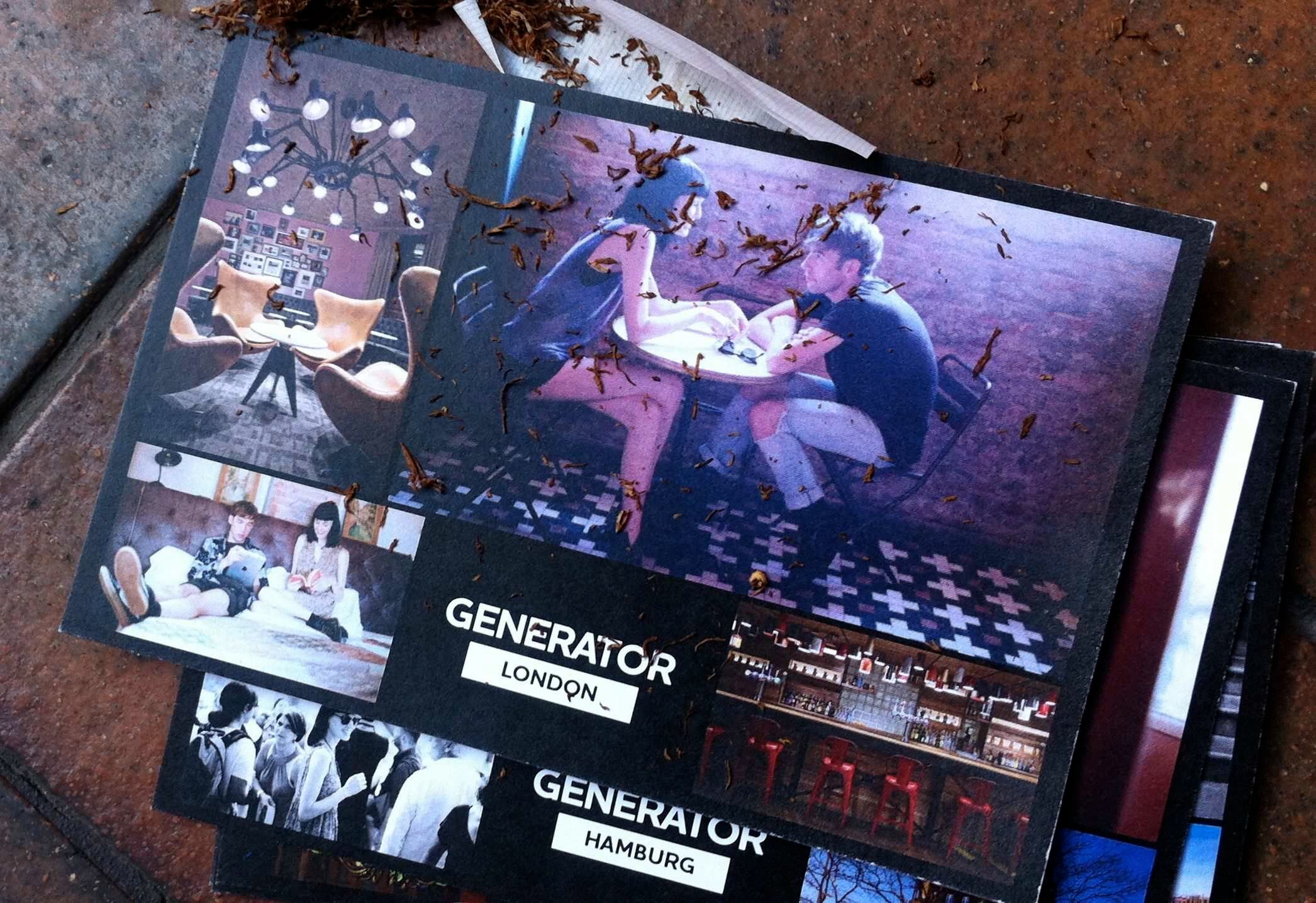 Dedicated to those who live too close the Generator Hostel London