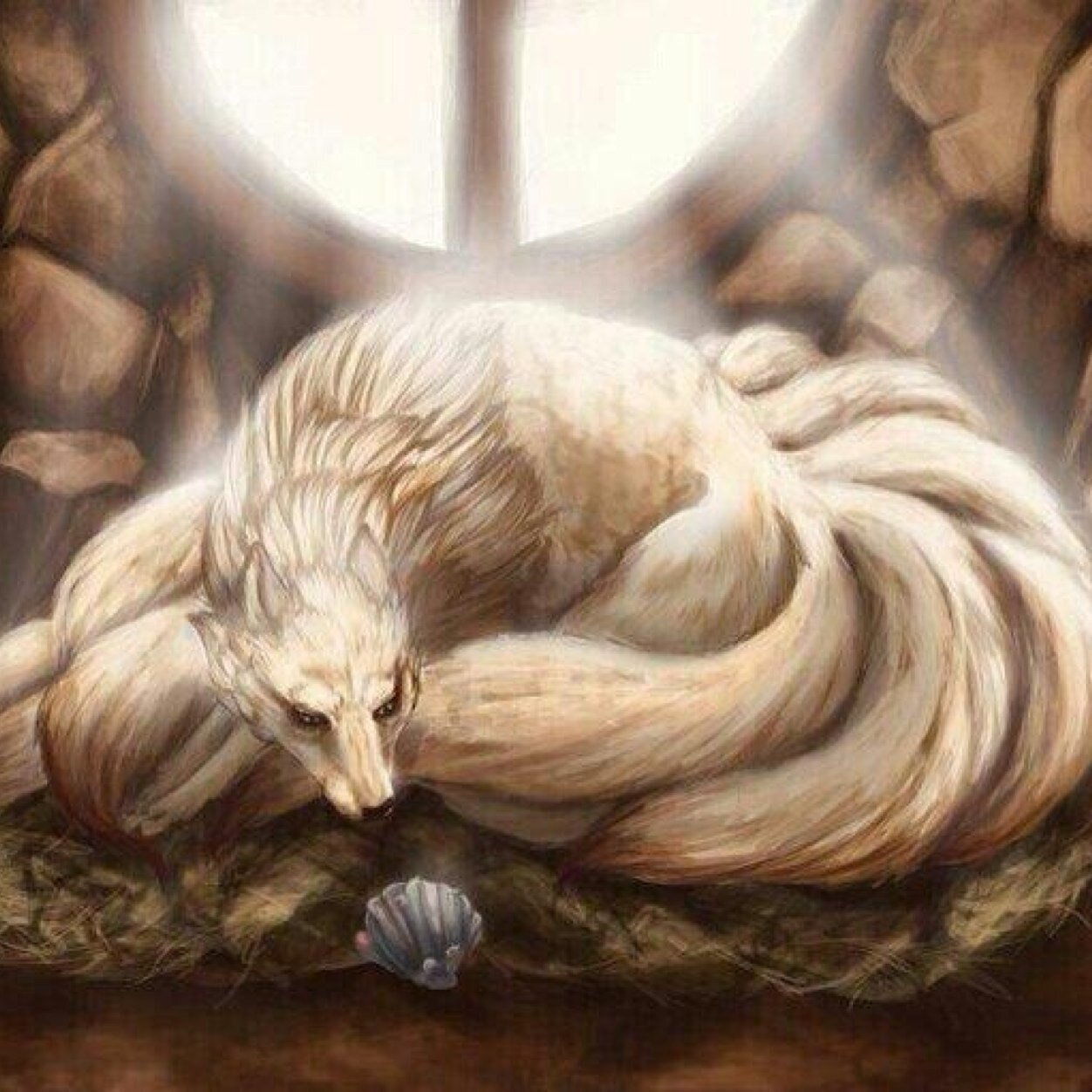 I am David, the ninetales. I am a traveler, but ive setlled down with my beautiful wife @DestinyNinetail. I protect her and my family with my life.