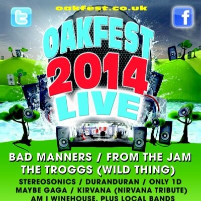 OakFest brought the greatest selection of bands ever seen in Oakengates to Hartshill park on  6th September 2014. http://t.co/H9nmaDoY8z keep following for 2015