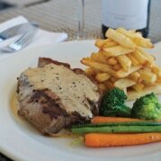 Our stylish Belgium inspired restaurant delivers exactly what it promises traditional Belgian/Dutch cuisine and lots of Almenkerk wines.