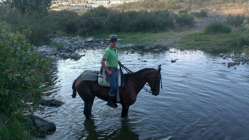 Aficionado a la caza a la pesca a montar a caballo y al futbol. Y sobre todo que no falte la fiestaa y el cachondeo.