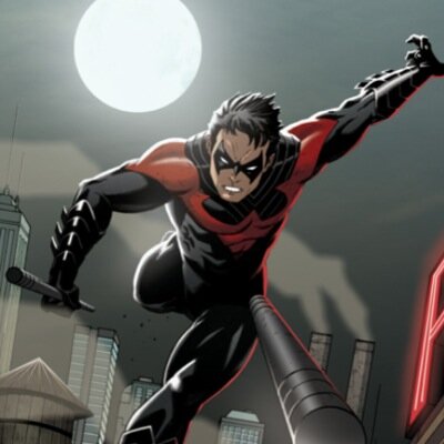 The first Robin. Now the hero of Blüdhaven.