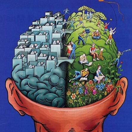 Right Brain: Just letting my creativity flow-naturally. Left Brain: Business Data Storytelling with Numbers --  Stories -- Informed Business Decision Making.
