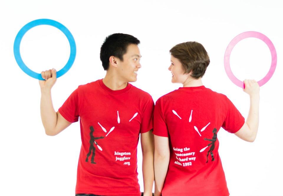 We are a juggling club based in Kingston, ON at Queen's University, but are open to all who share the love of juggling and those who want to learn!