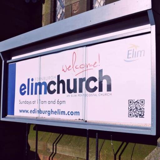 EdinburghElim's profile picture. Edinburgh Elim is one of 500+ Elim Pentecostal Churches across the UK. Join us for church on Sundays at 11am at 18 Morningside Road, Holy Corner, Edinburgh.