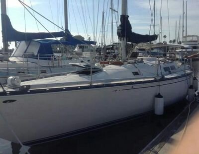 Family of four and their sailing adventures on their 38' C&C yacht