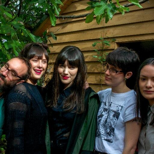 Four gals, one guy, some shimmering, rumbling tunes - ... a fuzzed out missive from some enticing underworld. 
http://t.co/M9D5hx3dQX