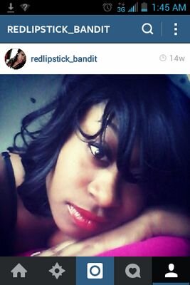 the real life Charlene Elizabeth Baltimore.  Ask about me . #RedLipstick_Bandit . - SRU Grad.