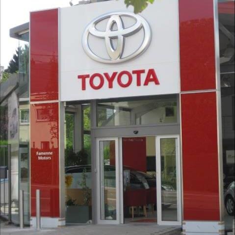 Famenne Motors est votre concessionnaire Toyota officiel pour la région de Huy, Marche-en-Famenne, Ciney, Rochefort et environs.