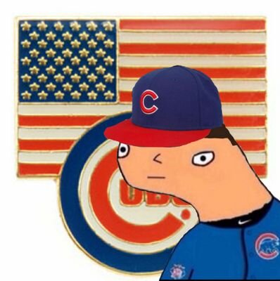 I play fo teh cubs. Git on my levil. *Not affiliated with Anthony Rizzo or the Chicago Cubs*