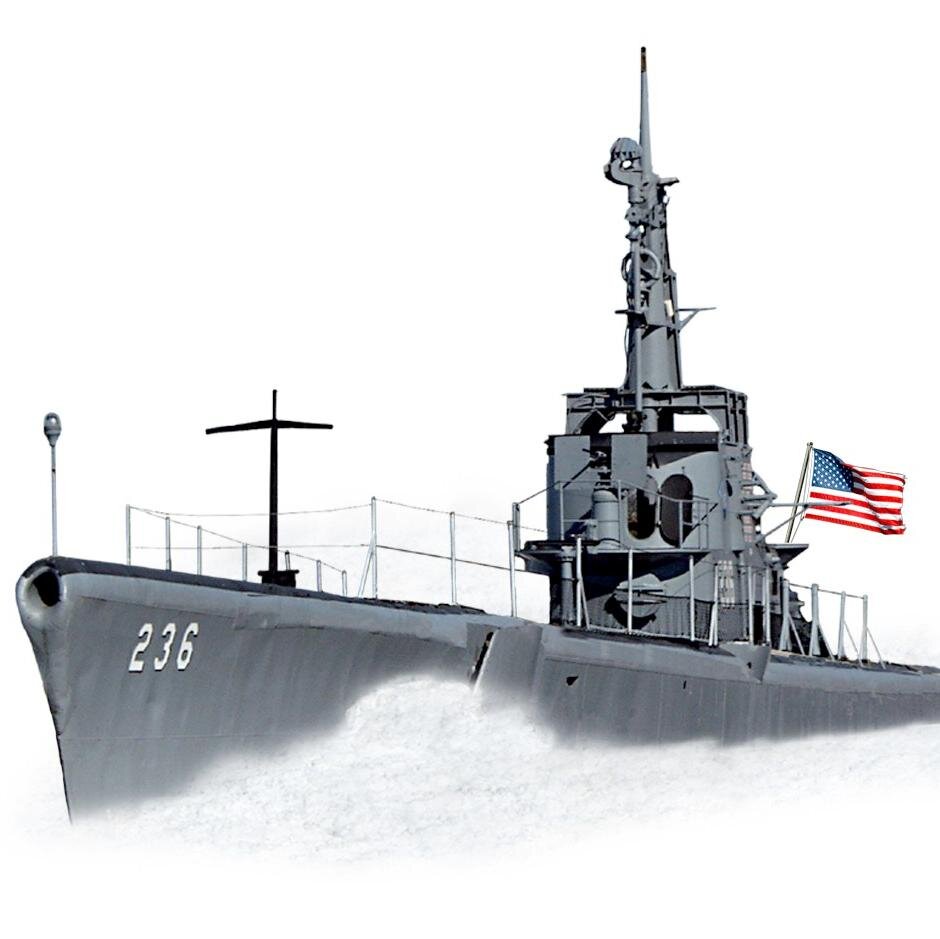 We are an authentic WWII Submarine berthed at The USS Silversides Museum at 1346 Bluff Street Muskegon MI 49441
Tele: 231.755-1230
Hours are 10am to 5pm daily