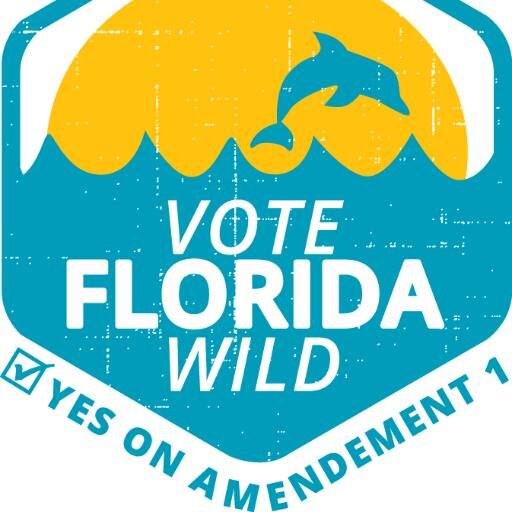 Vote YES on Florida's Amendment #1 on the November 2014 ballot. Keep Florida WILD and protect our rivers, beaches, and conservation lands with NO new taxes.