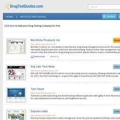 Information on Drug Testing Programs and Guides
