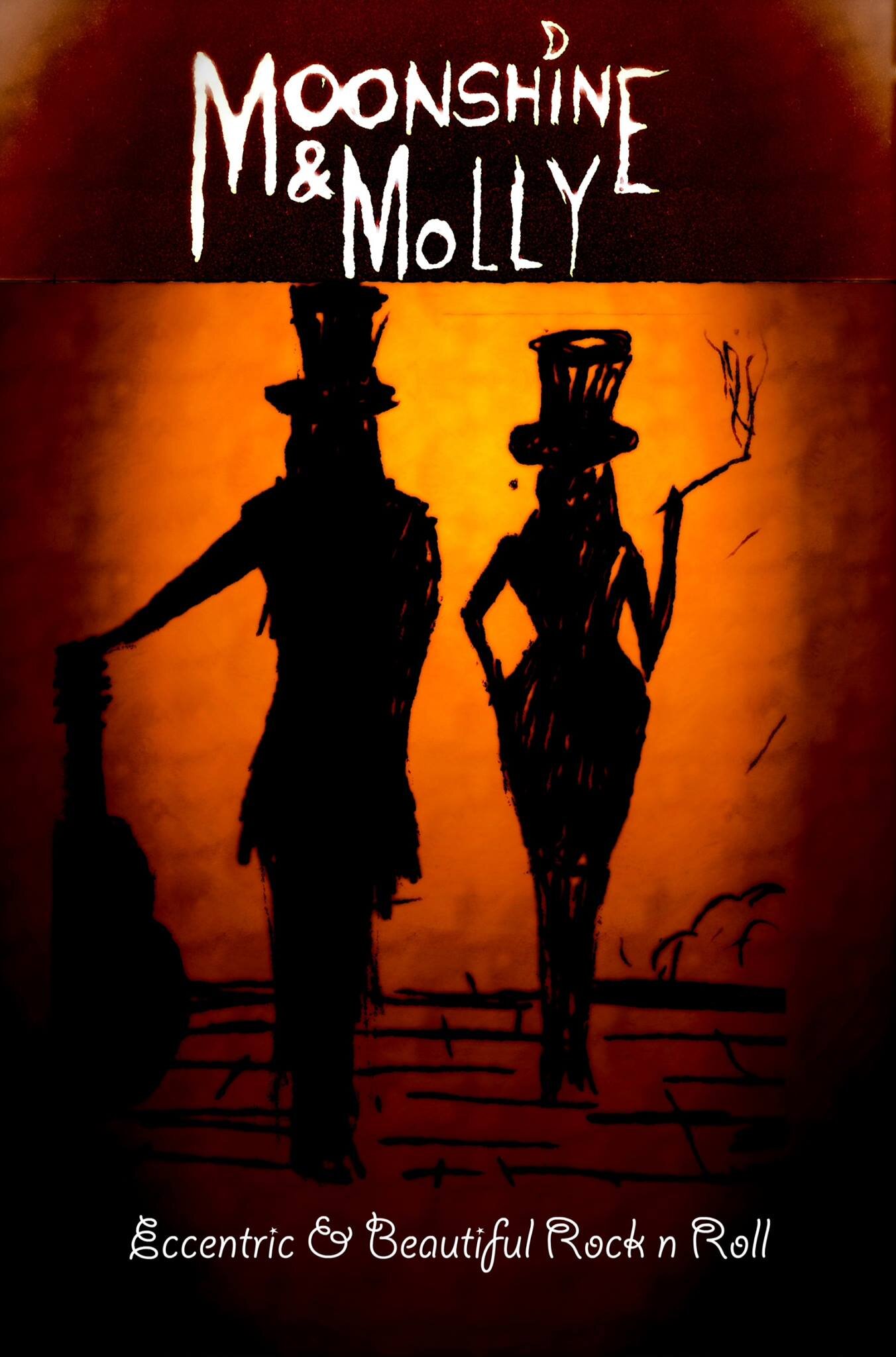 MoonshinenMolly's profile picture. Moonshine & Molly are a Surrey based acoustic duo performing eccentric and beautiful rock n roll.