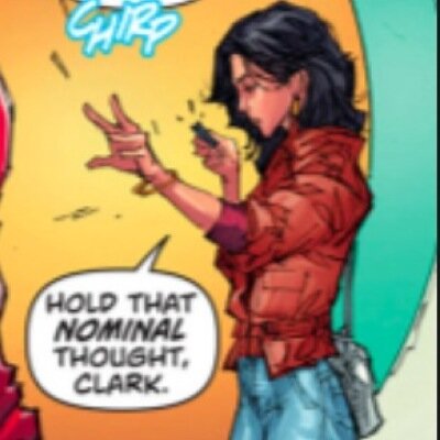 Reporter first, @GeneralLane's daughter second, @CapedManOfSteel's bestfriend third. In that order. #DC #New52