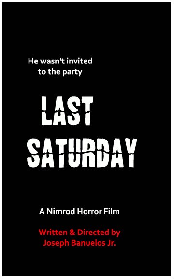 The first Slasher flick from Nimrod Horror Films, coming 2015. Alot more info to come!